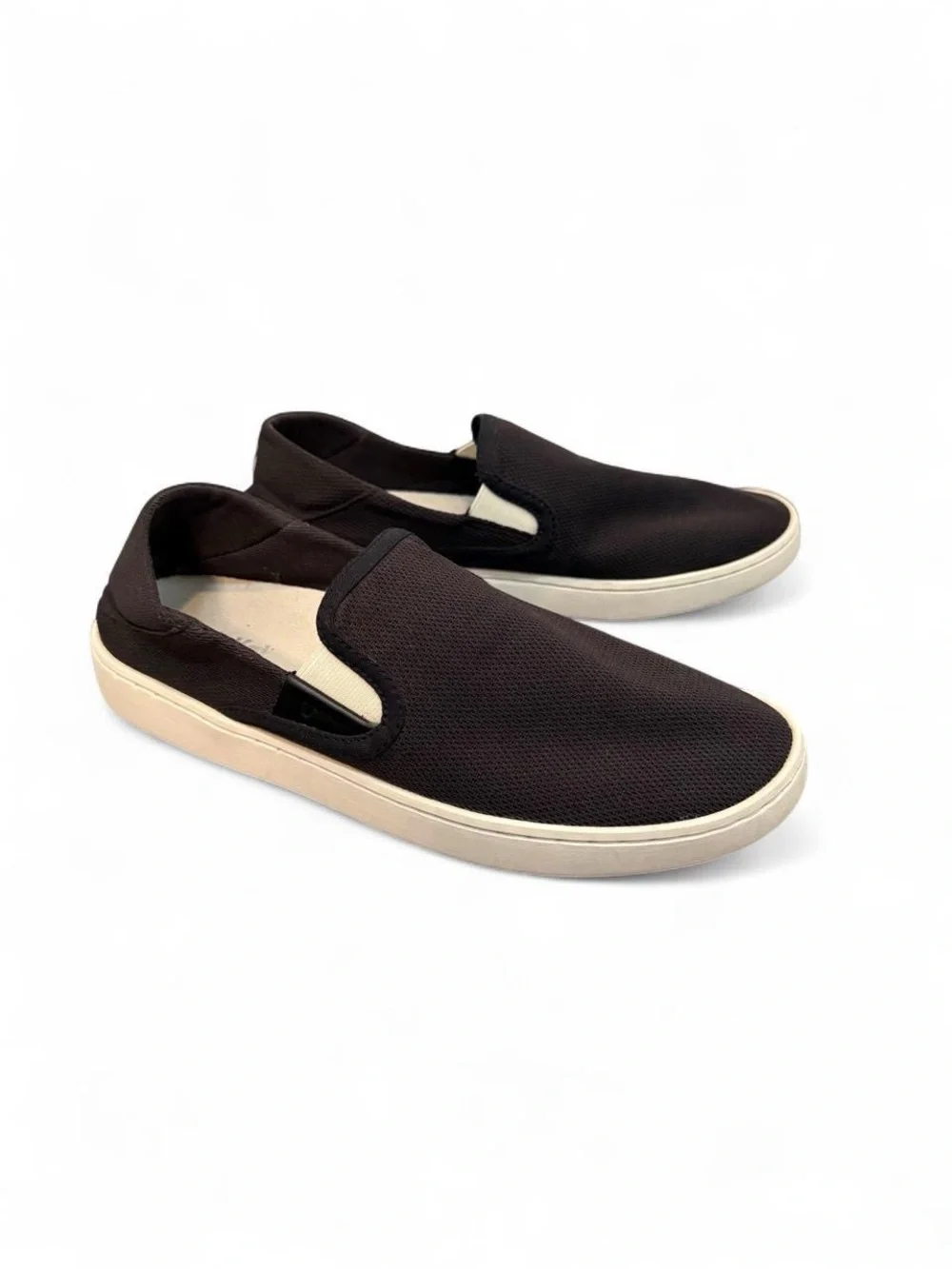 OluKai Pehuea Black Slip On Mesh Sneakers Women’s Size 10